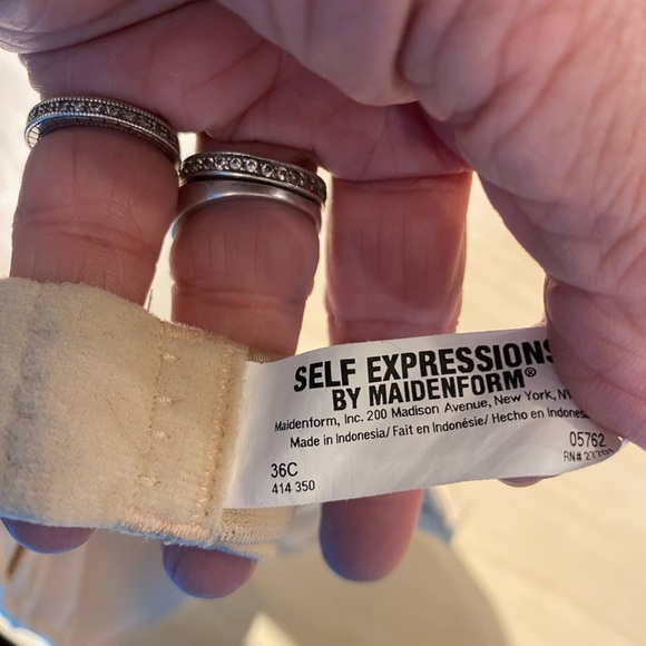 Self Expressions by Maidenform Strapless Bra in Beige 36 C (LW) - Picture 8 of 9